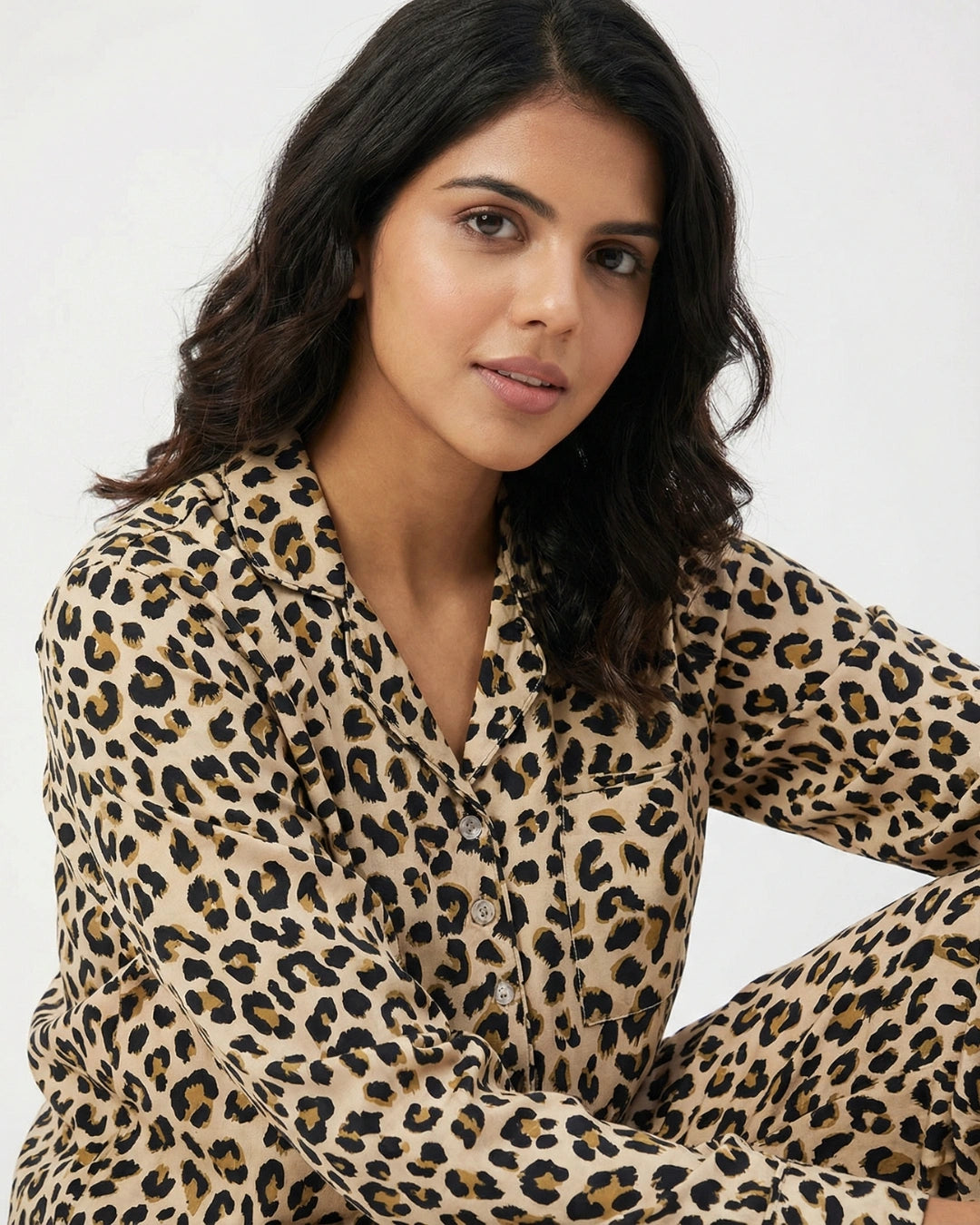 Linen Pajama Suit - Leora