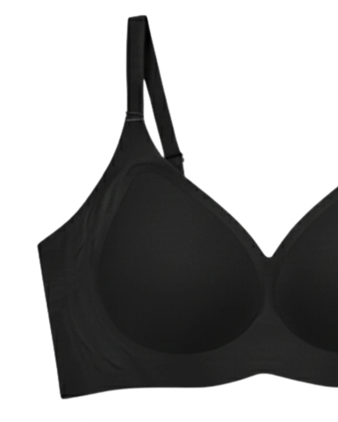 Seamless Padded Bra - Seam Ease - Black