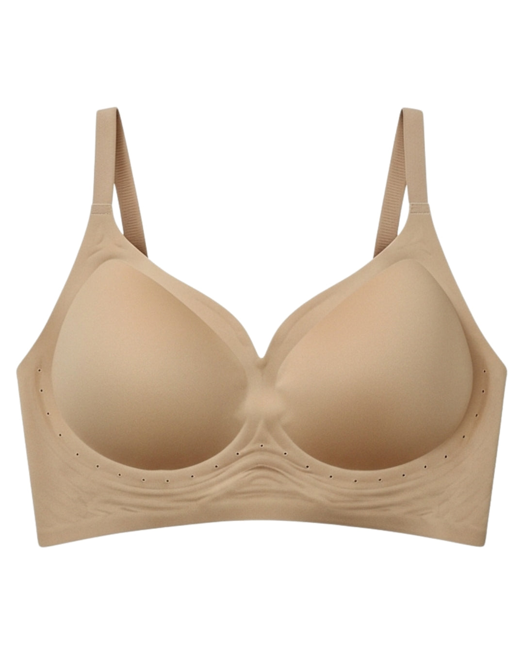 Padded Seamless Soft Bra - Skin