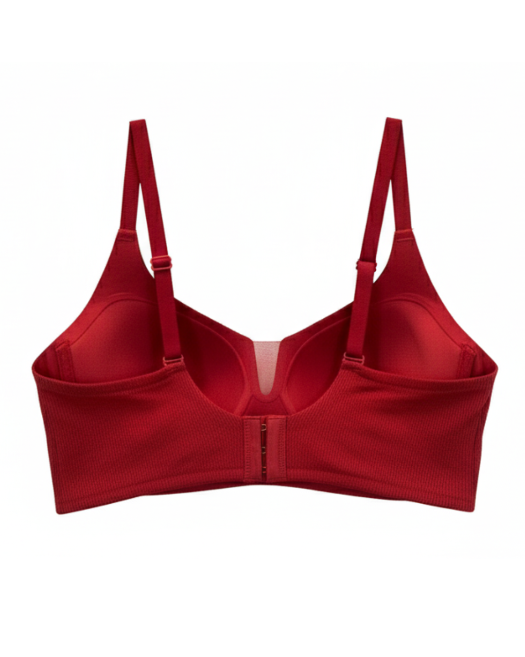 Padded Seamless Curve Bra - Maroon