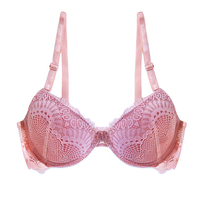 Sajiero Padded Bra - Dusty Rose
