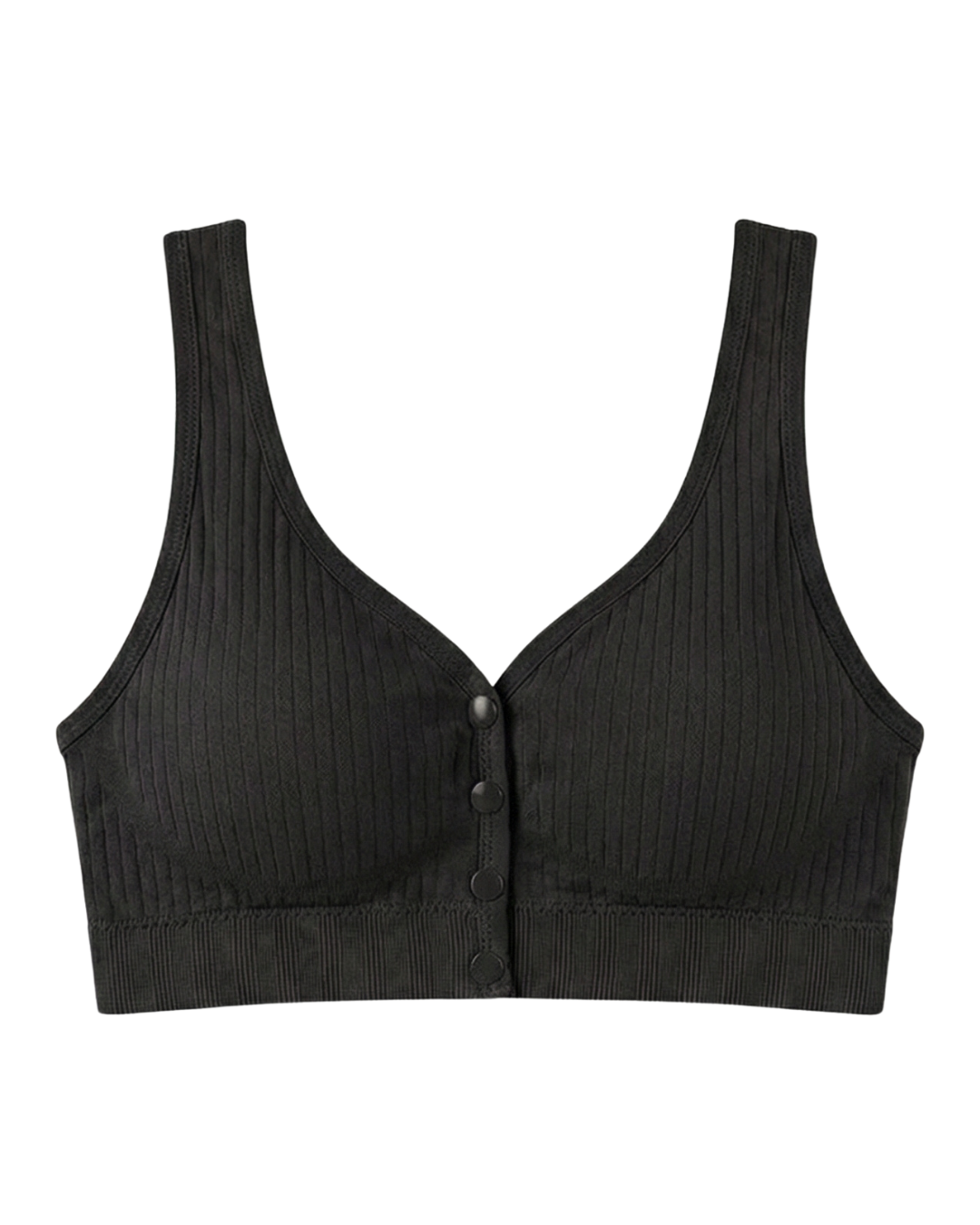 Wireless Front-Closure Cotton Bra - Amara