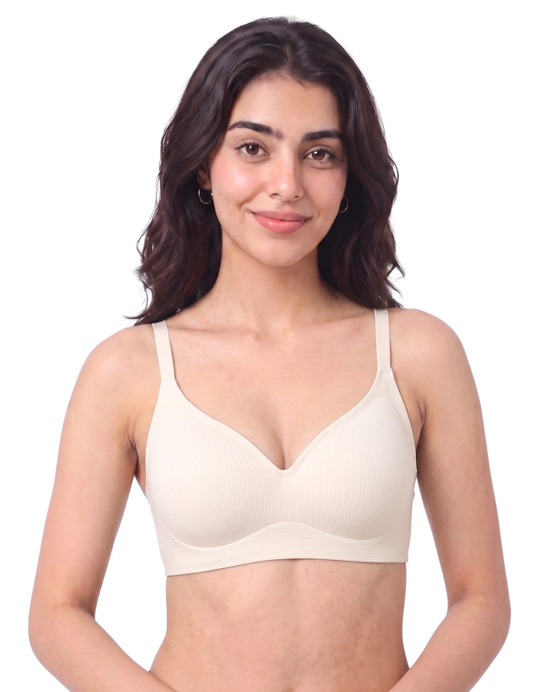 Seamless Padded Bra - Zavia - Off White