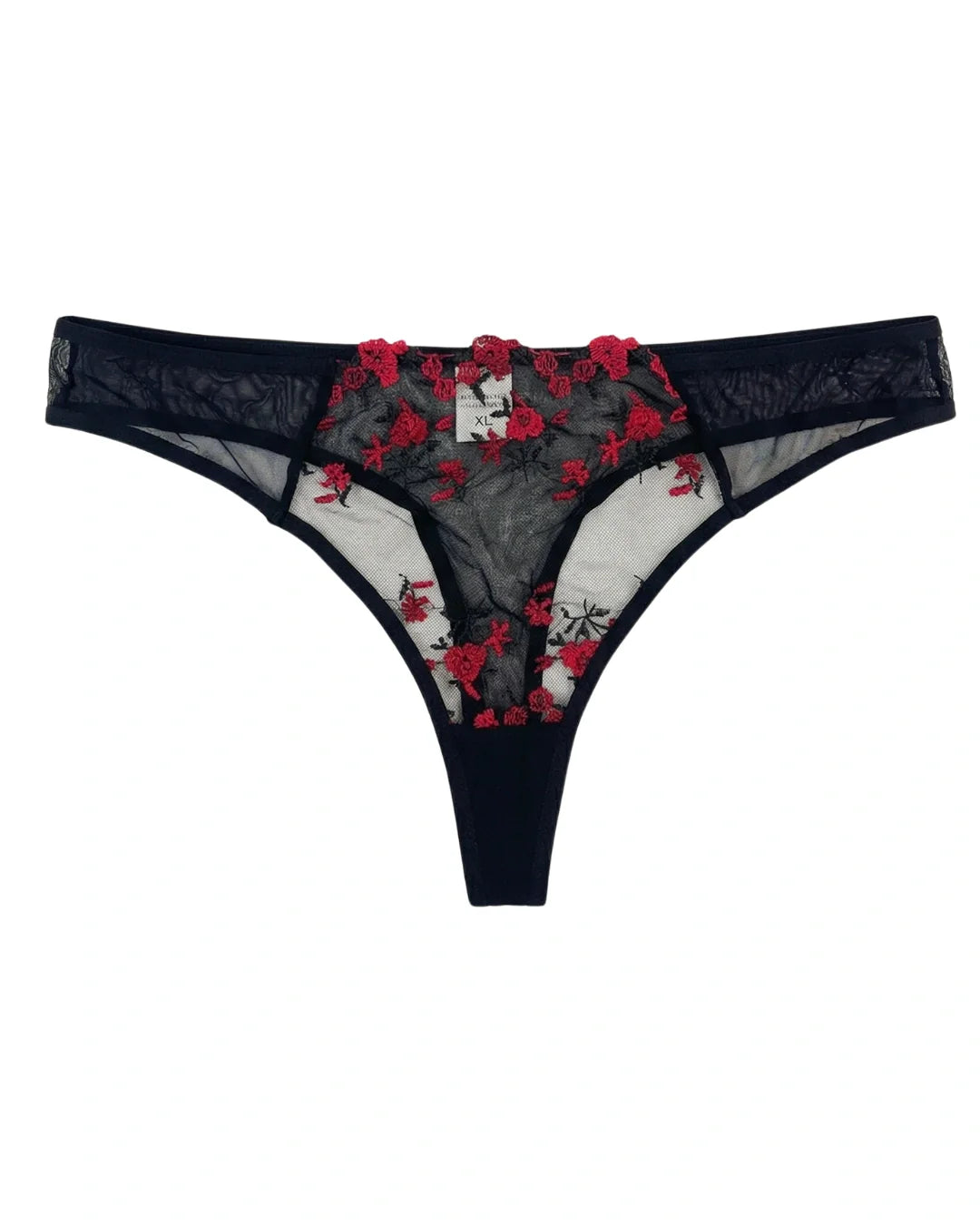 Non Padded Bra Set - Blush Veil - Black