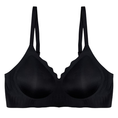 Sajiero Padded Bra - Scallop Seamless