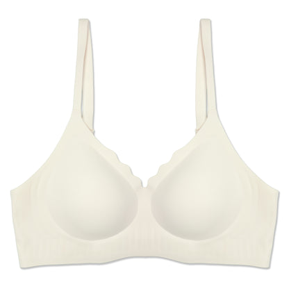 Sajiero Padded Bra - Scallop Seamless