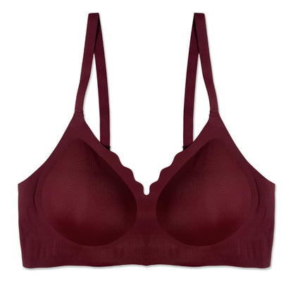 Sajiero Padded Bra - Scallop Seamless