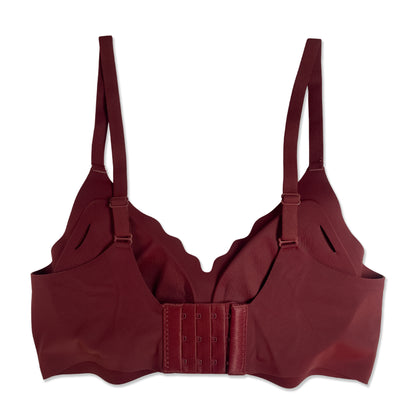 Sajiero Padded Bra - Scallop Seamless
