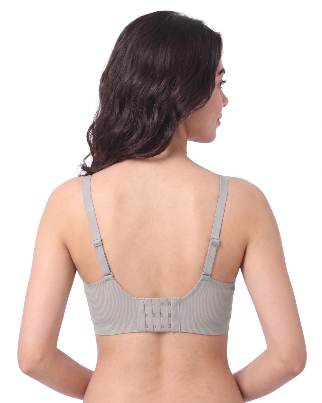 Seamless Padded Bra - Zavia - Grey