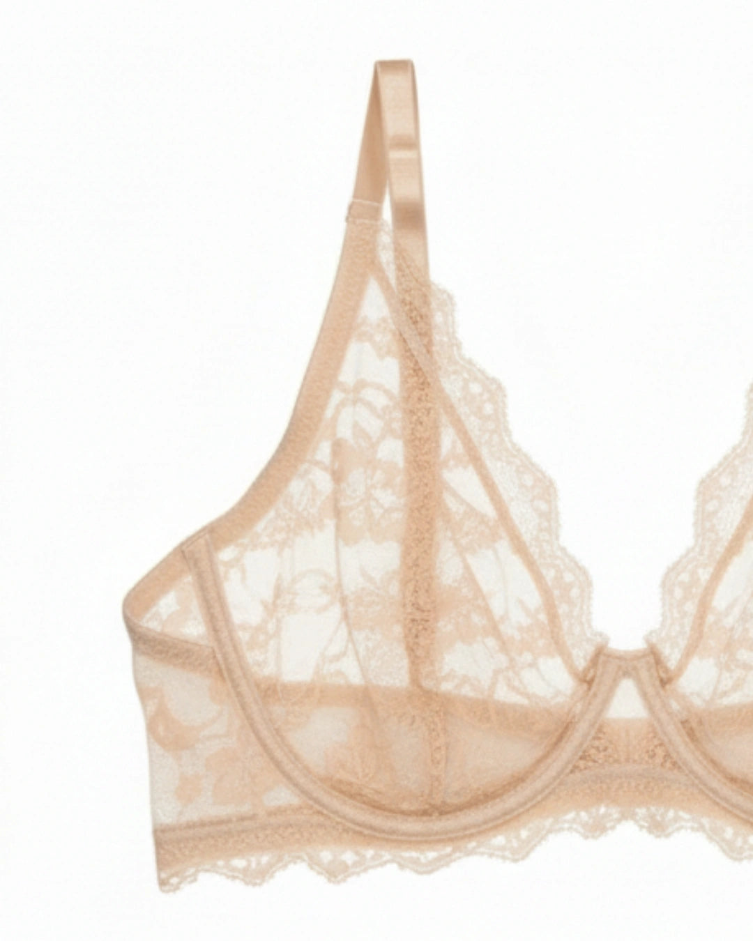 Non-Padded Bra - Aria - Off White