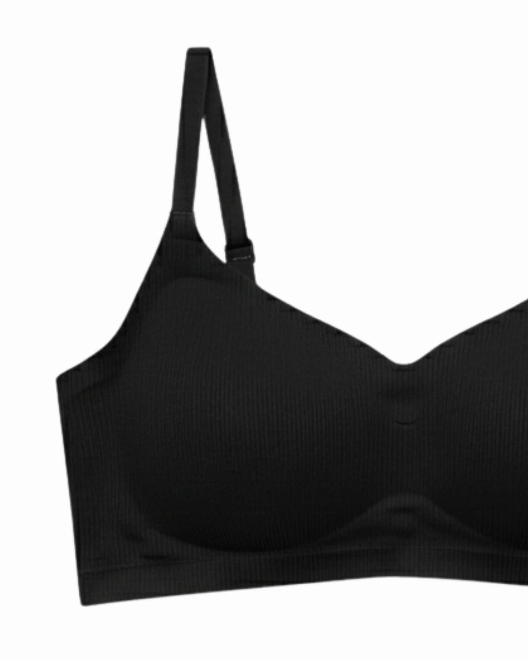 Padded Seamless Soft Shape Bra - Black