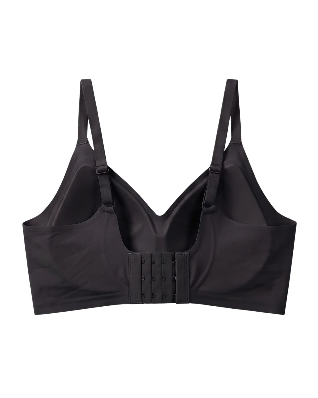 Seamless Padded Bra - Invisible Fit - Black