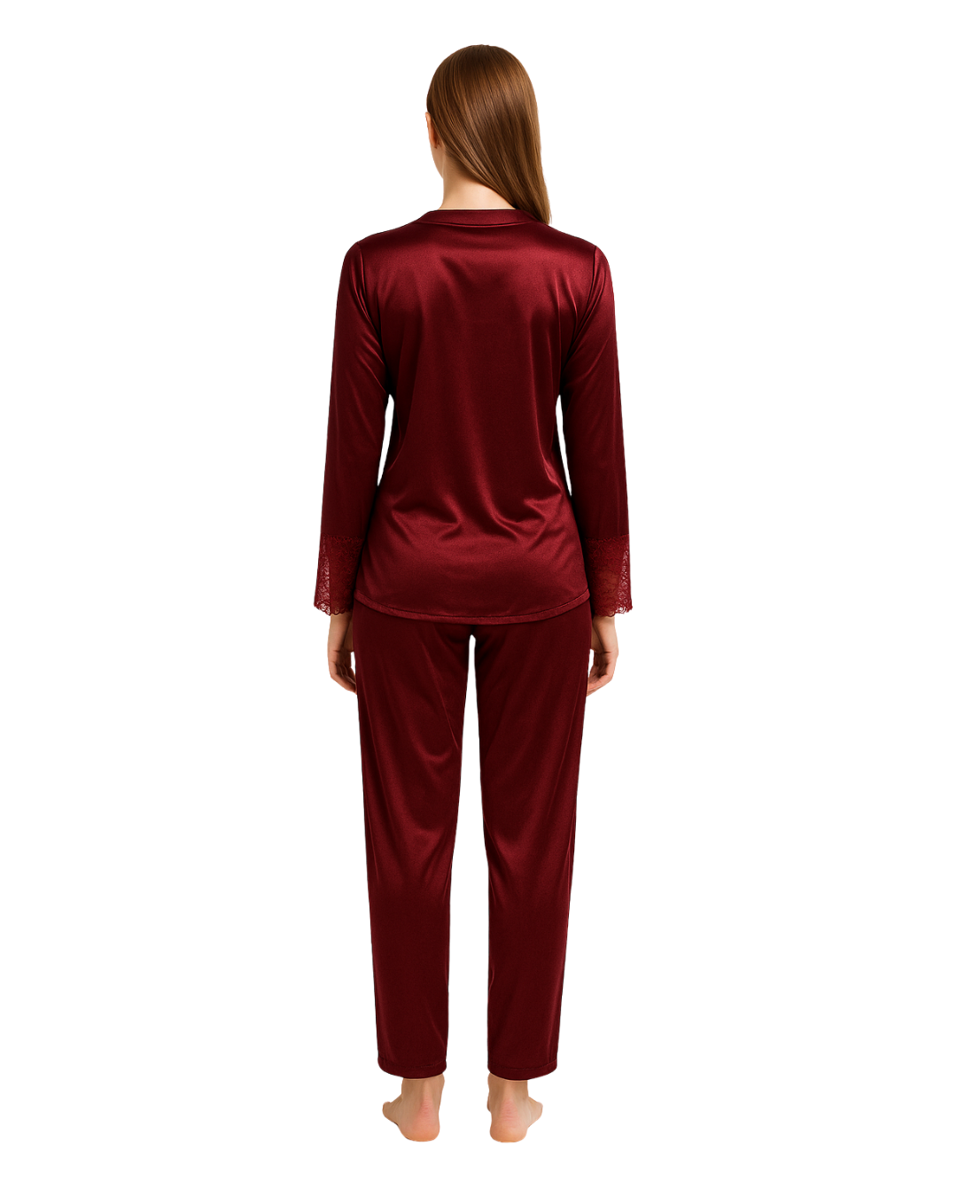 Silk Pajama Suit - Cozy Gaze