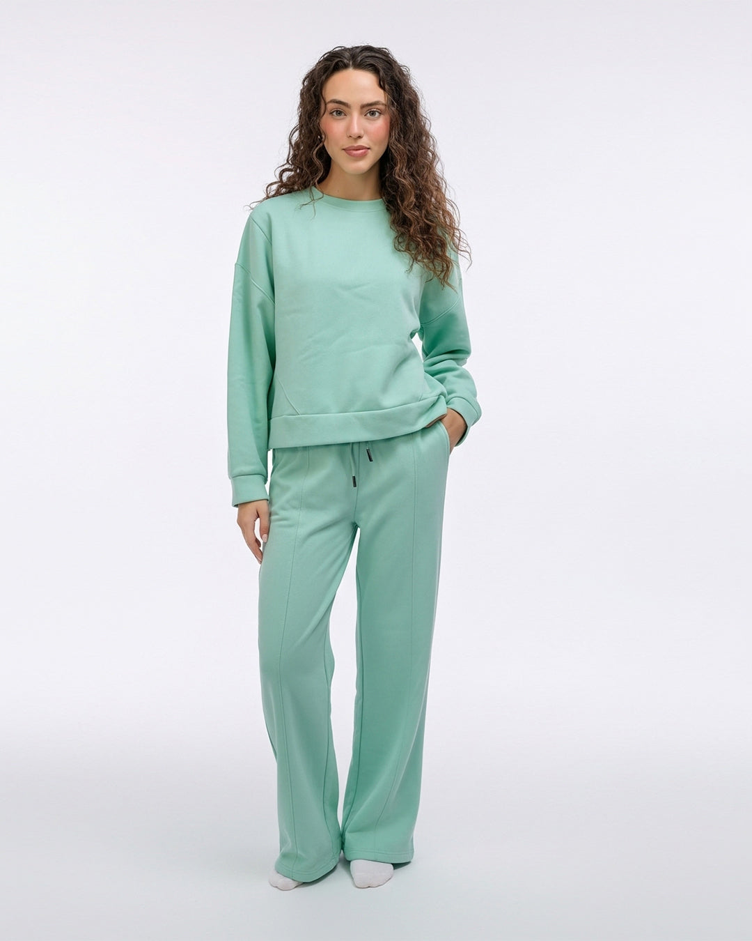 Fleece Tracksuit – Warm Set - Green