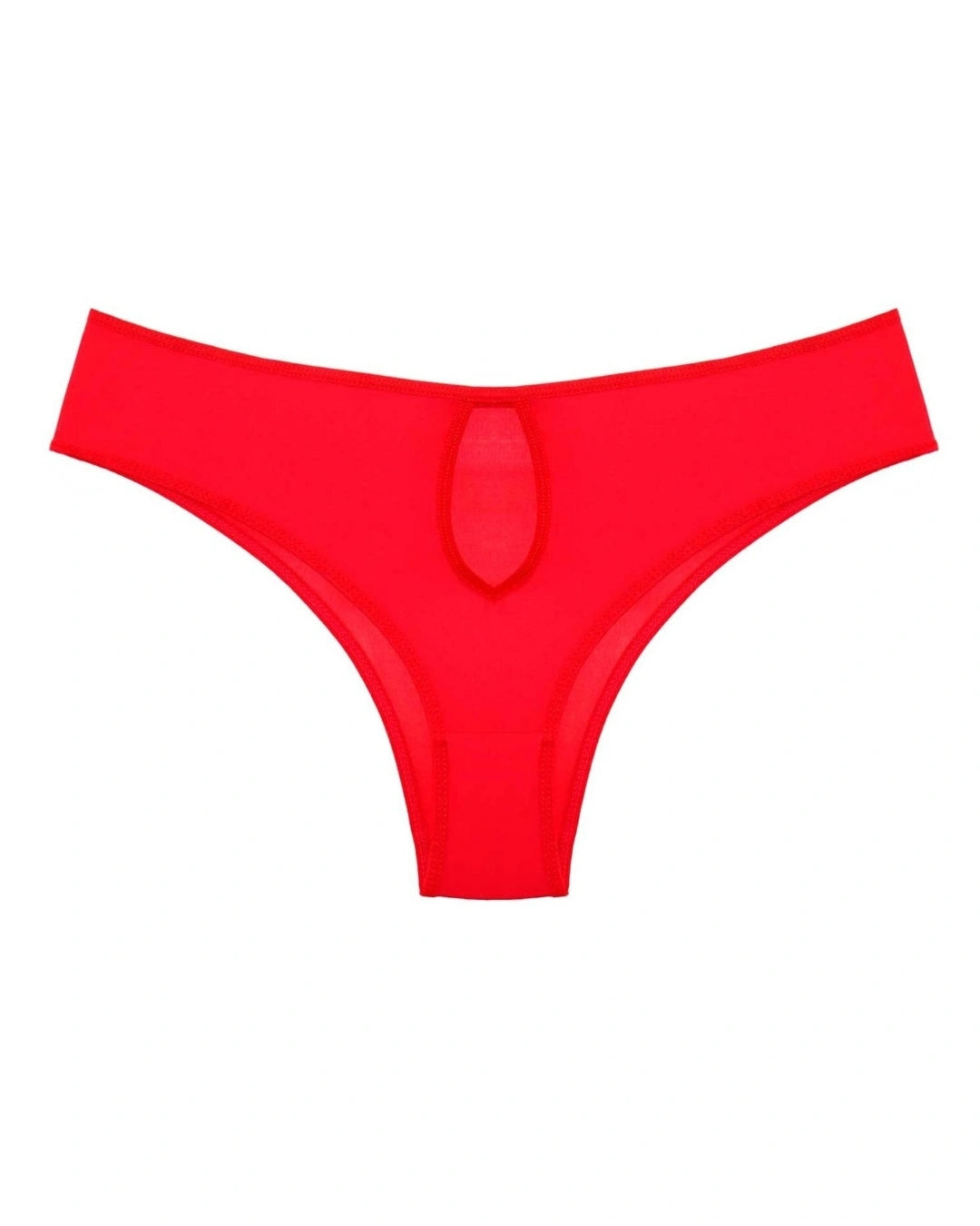 Padded Bra Set - Classic Shape - Red