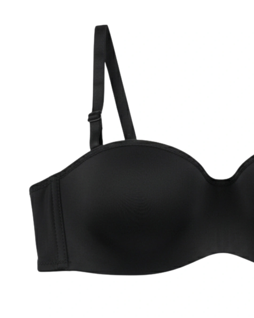 Padded Bra - Soft Wrap - Black