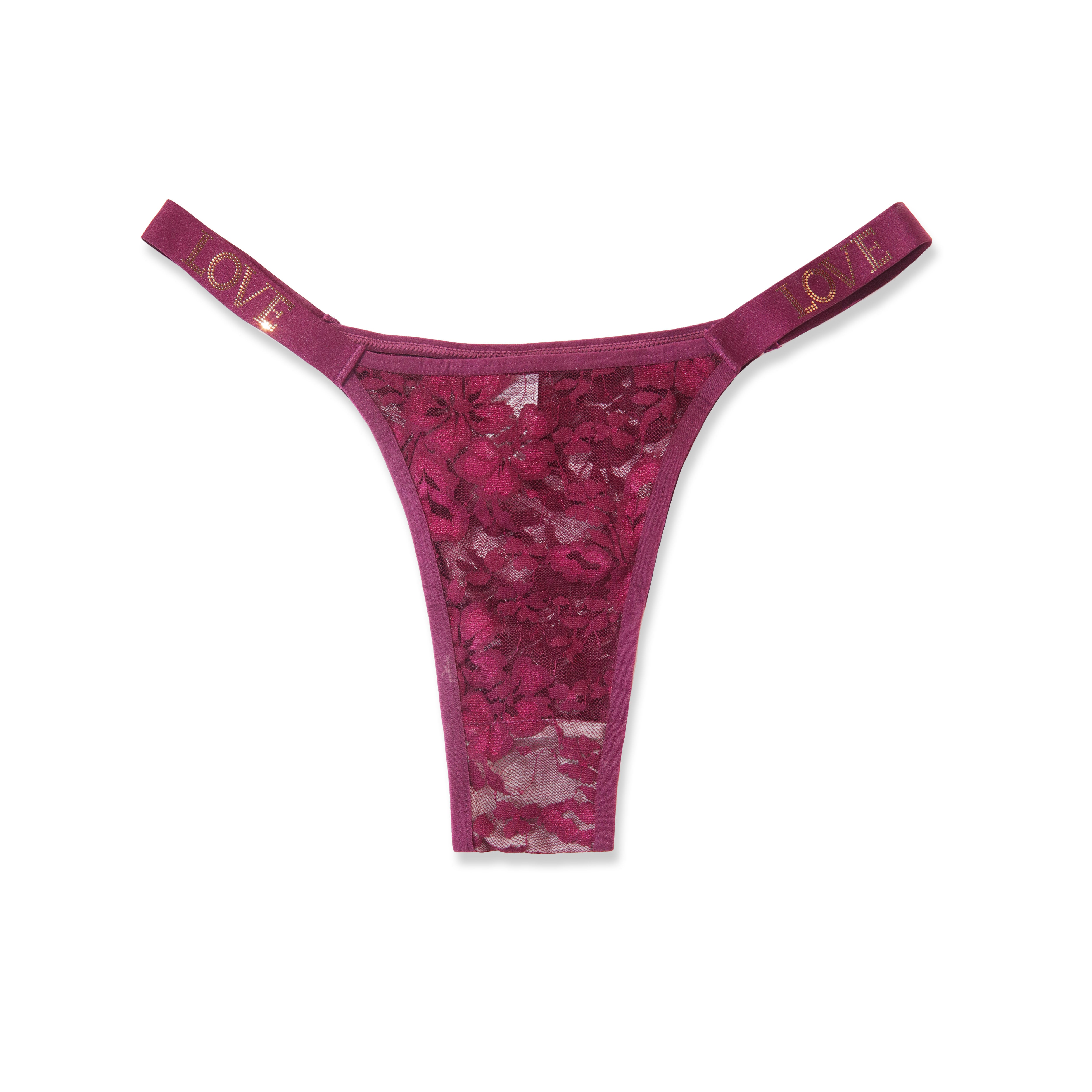 Thong Panty - Crimson Embrace