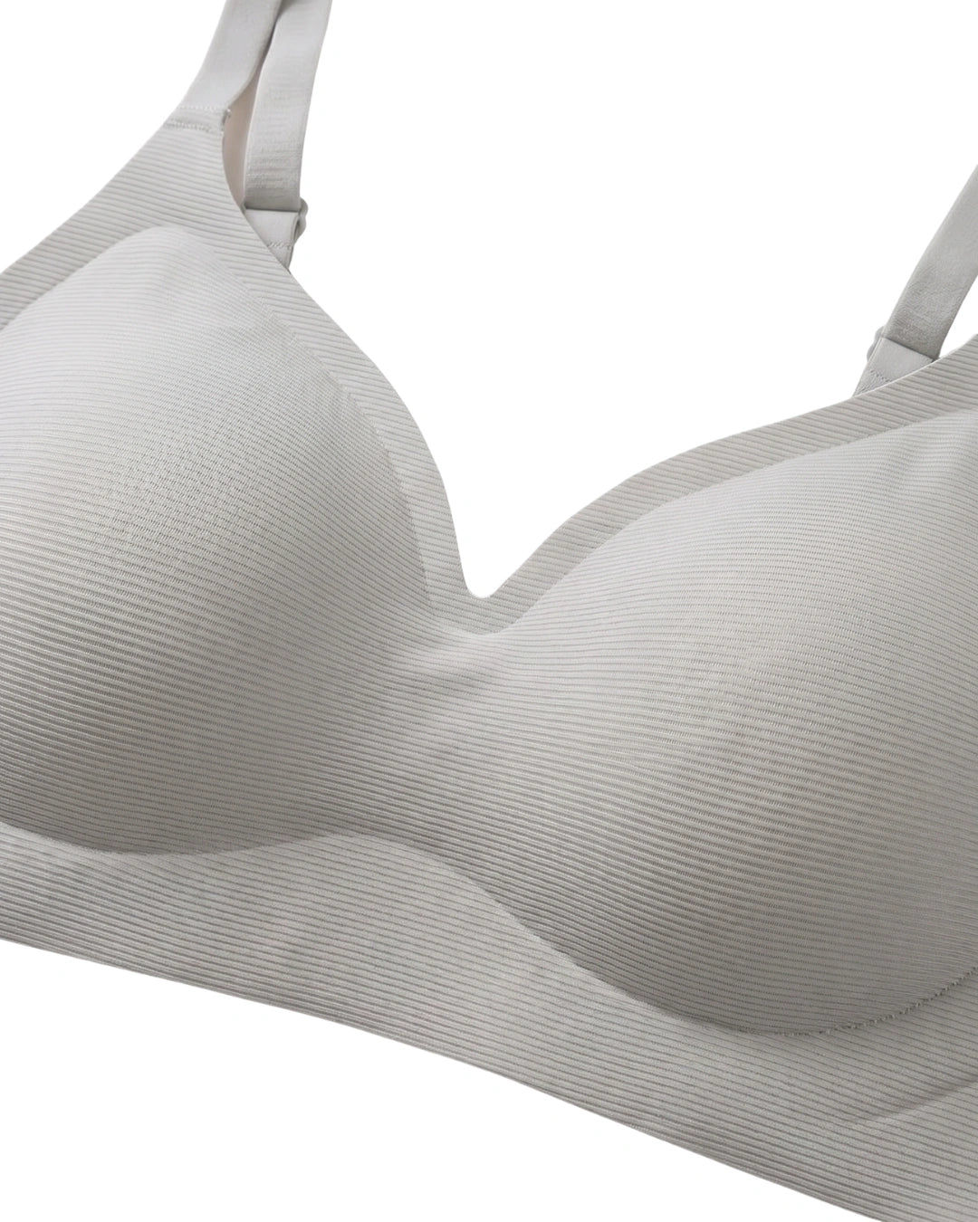 Seamless Padded Bra - Zavia - Grey