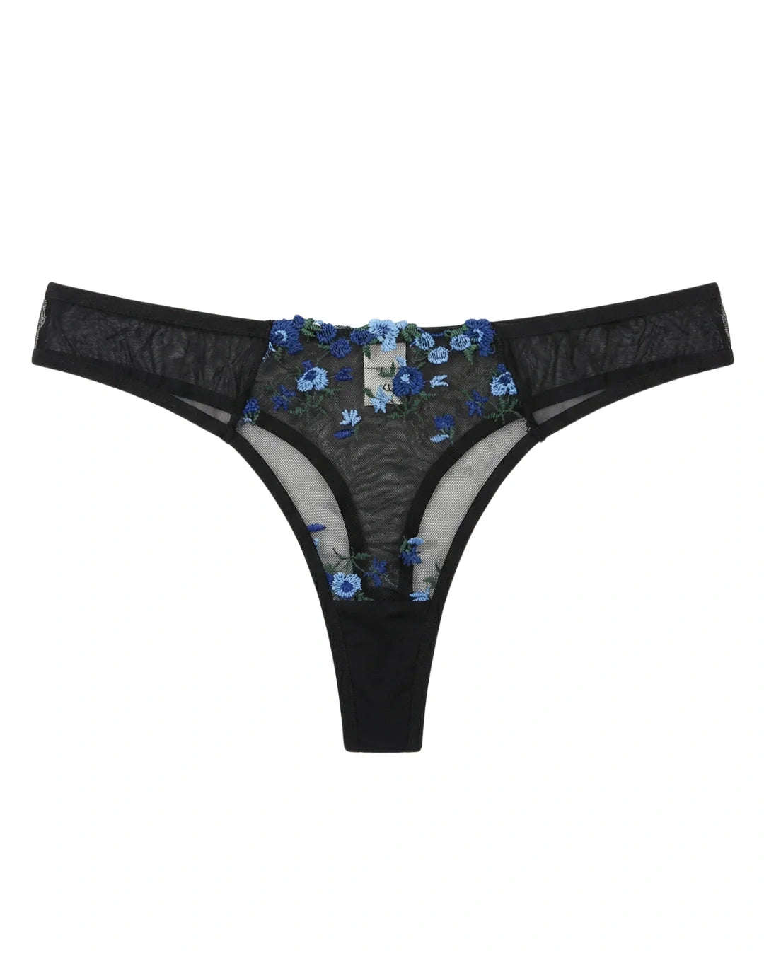 Non Padded Bra Set - Rosy Aura - Black