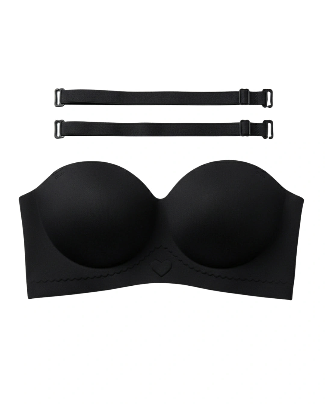 Seamless Padded Bra - Aireva - Black