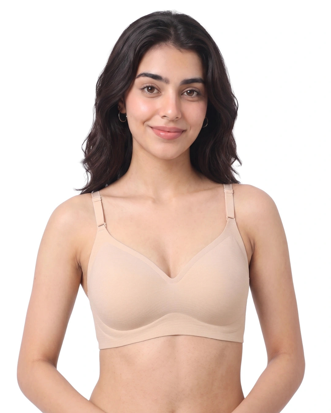 Seamless Padded Bra - Zavia - Skin