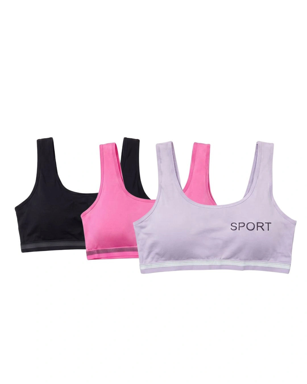 Pack Of 3 Teenage Bra - Sportiva
