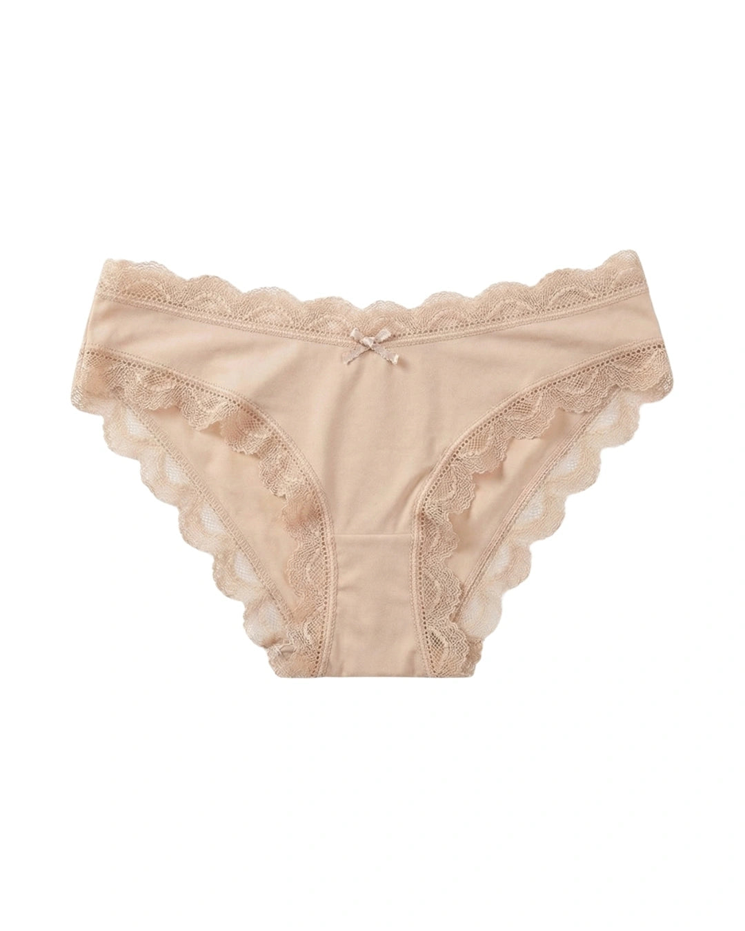 Cotton Bikini - Lush Lace - Skin