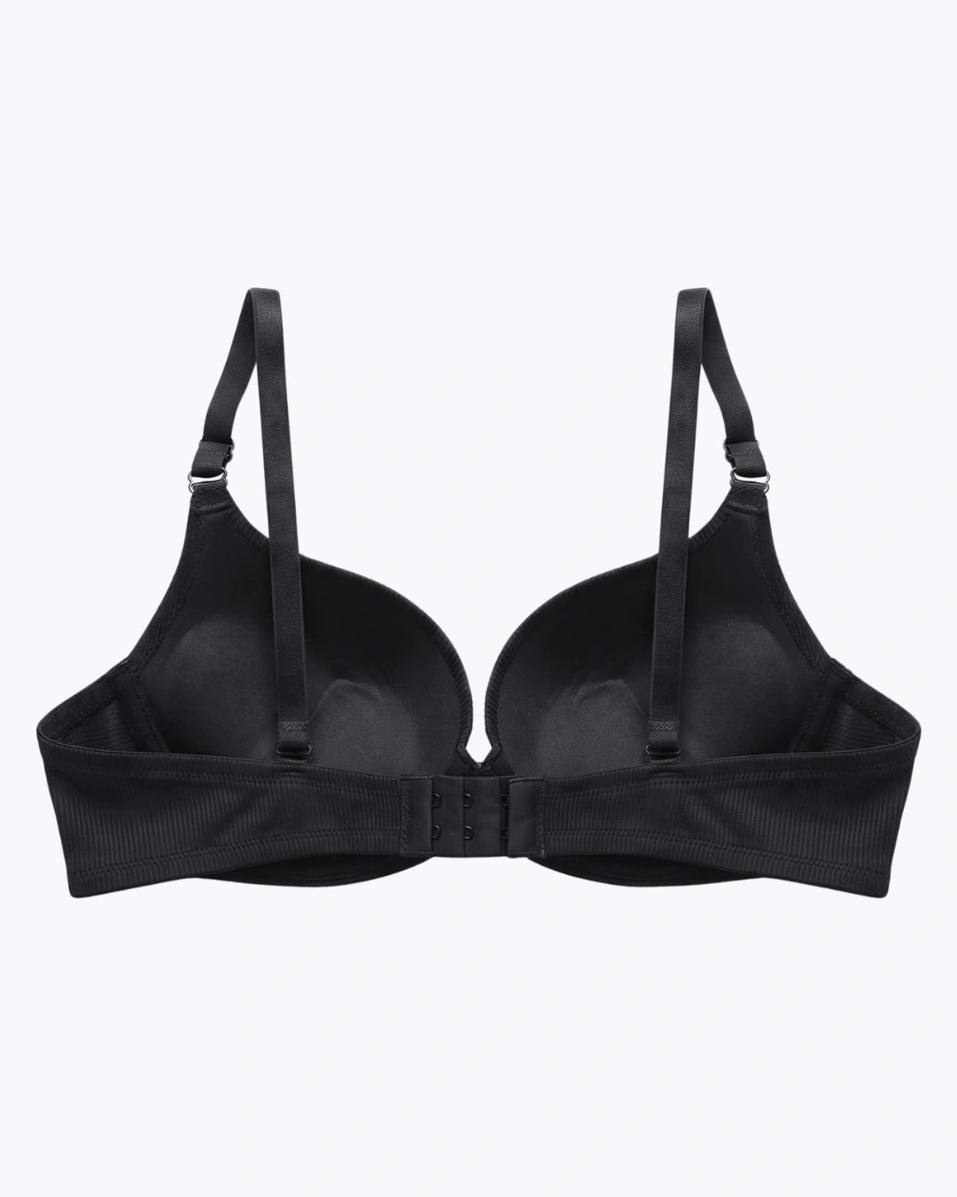 Padded Push-up Bra - Elva - Black