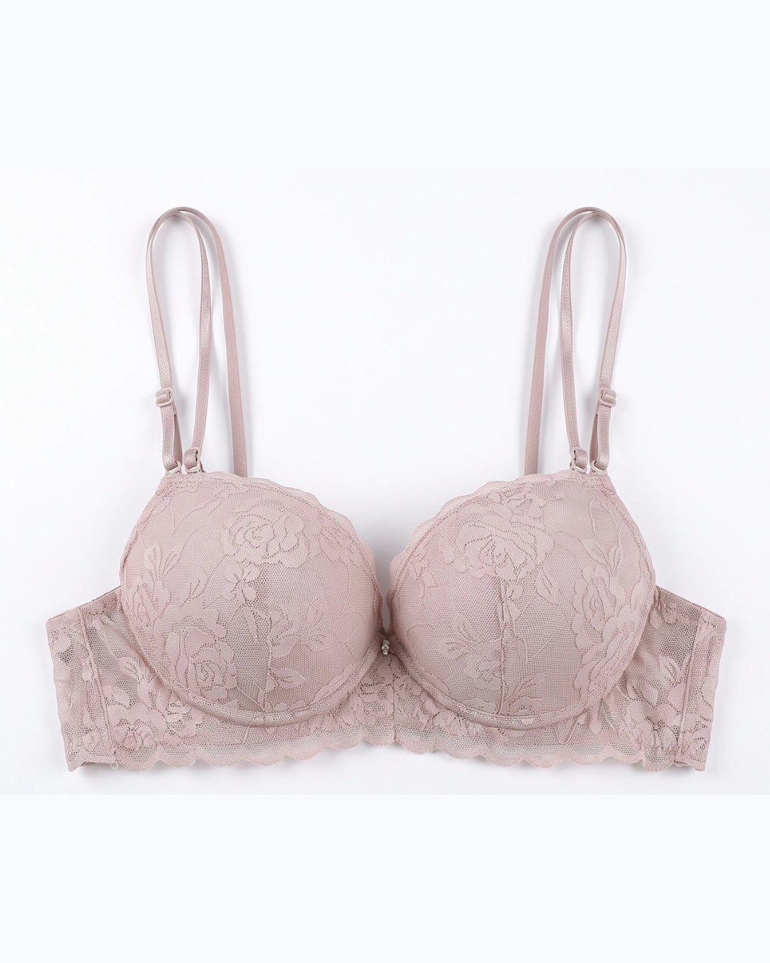 Padded Push-up Bra - Rose - Pink