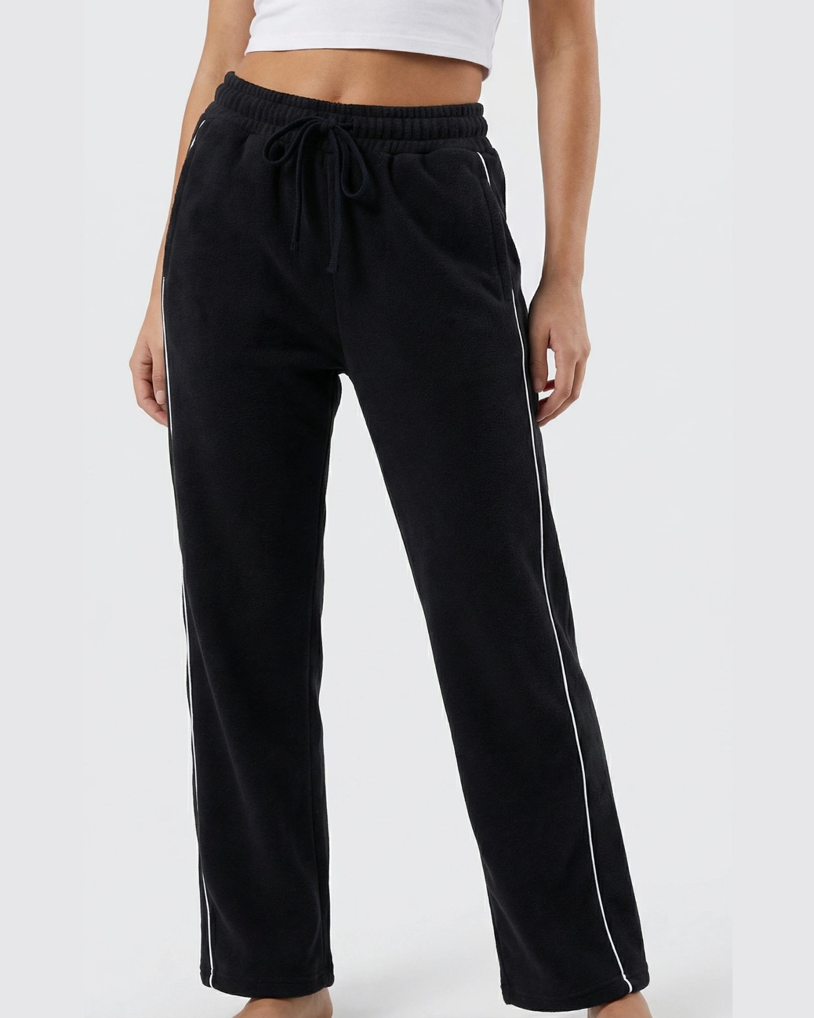 Fleece Lounge Trouser -Comfy Core - Black