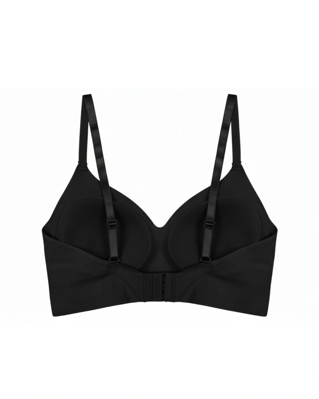 Padded Seamless Easy Comfort Bra - Black