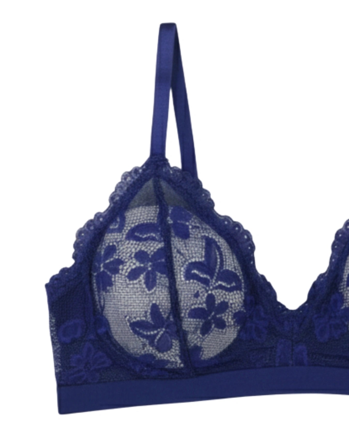 Padded Bra - Noelia - Navy Blue