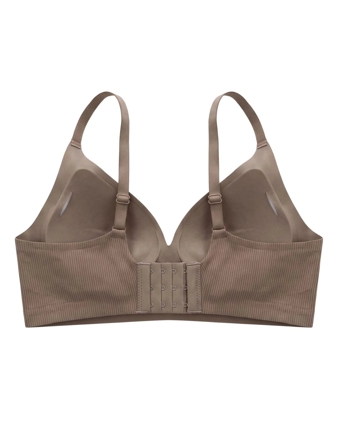 Seamless Padded Bra - Rina - Light Brown