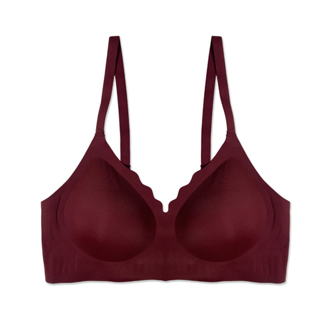 Sajiero Padded Bra - Scallop Seamless