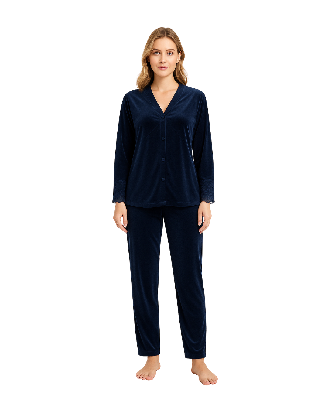 Silk Pajama Suit - Cozy Gaze