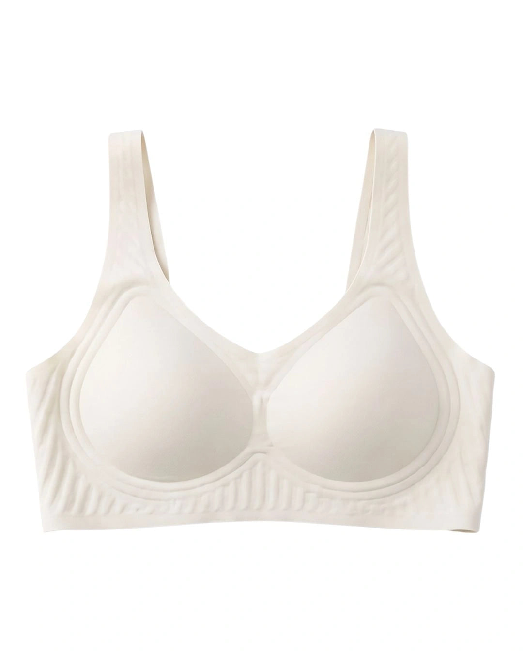 Seamless Padded Bra - Aira - 0ff White