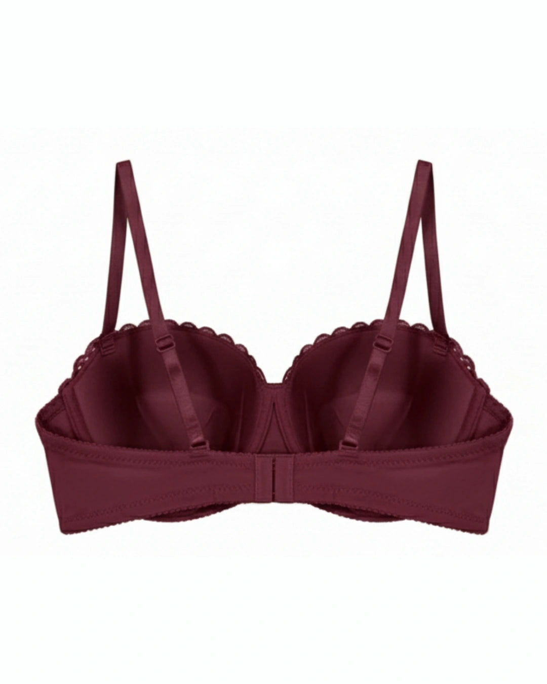 Padded Bra - Elvira - Maroon