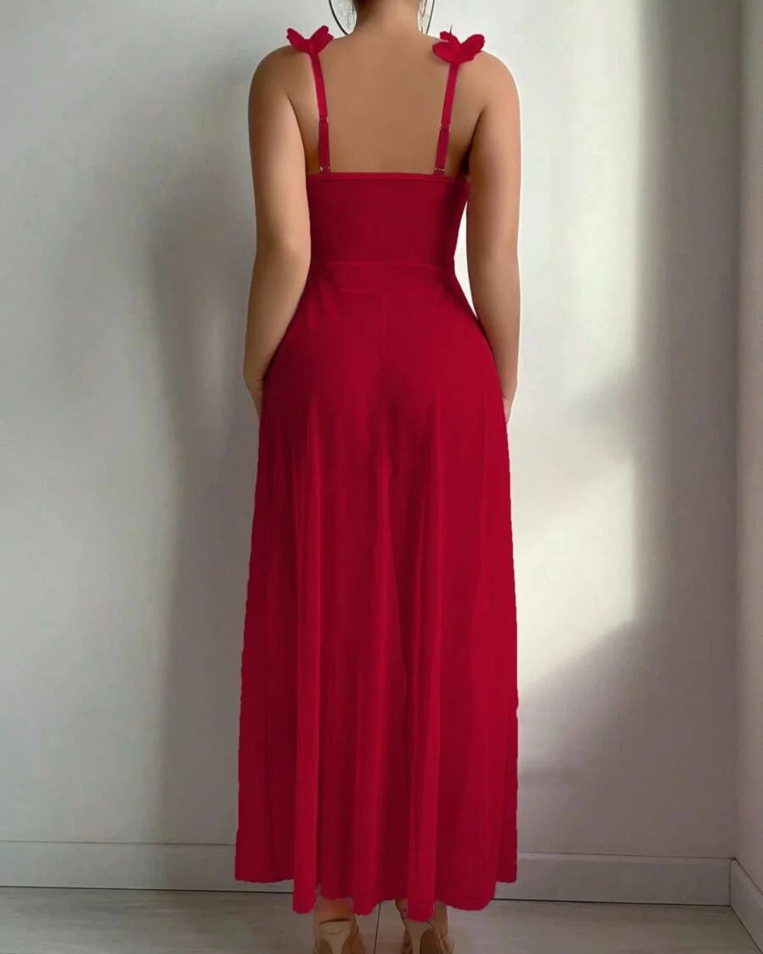 Babydoll Gown Set - Bloomsbury - Maroon
