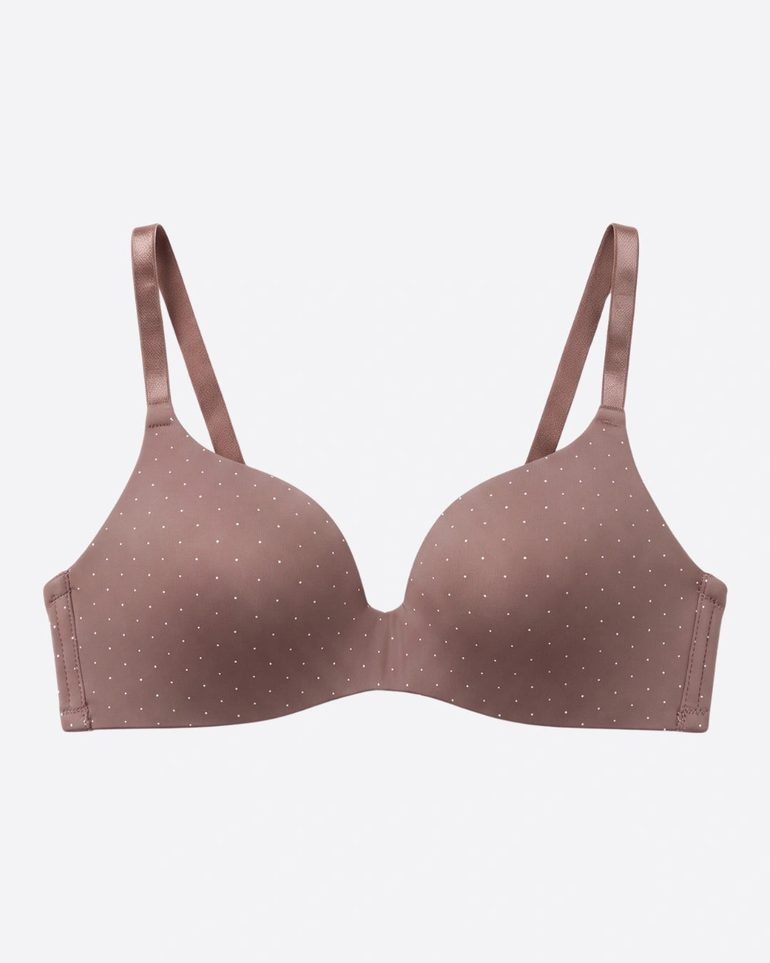 Padded Non Wired T-Shirt Bra - June - Brown