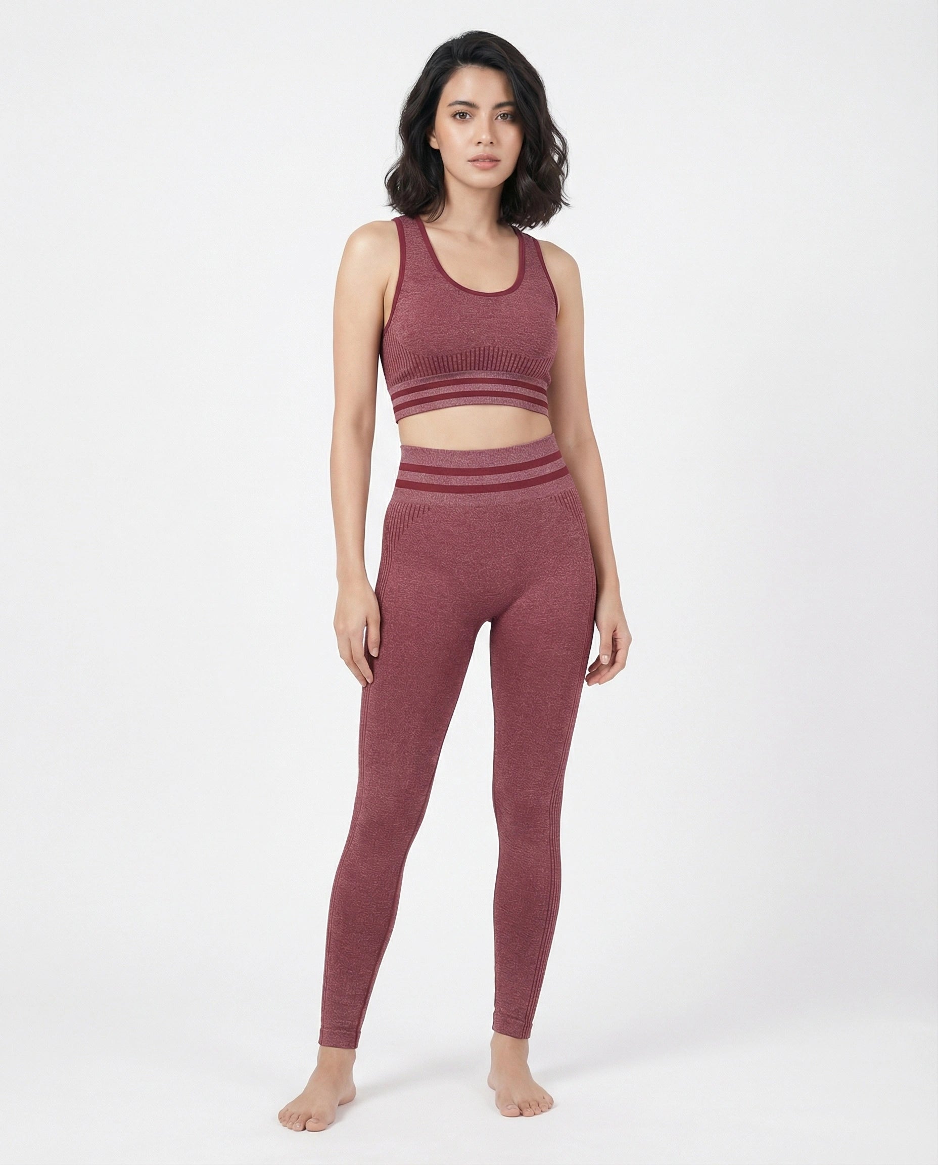 Activewear Set - Aero Fit - Maroon
