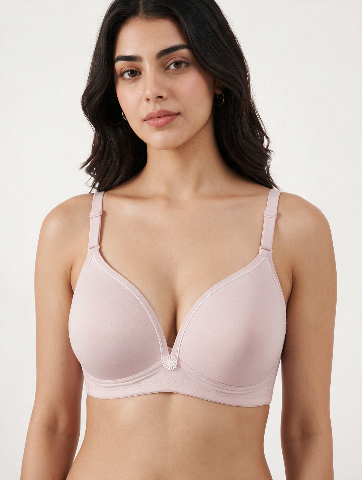 Padded T-shirt Bra - Serene - Baby Pink