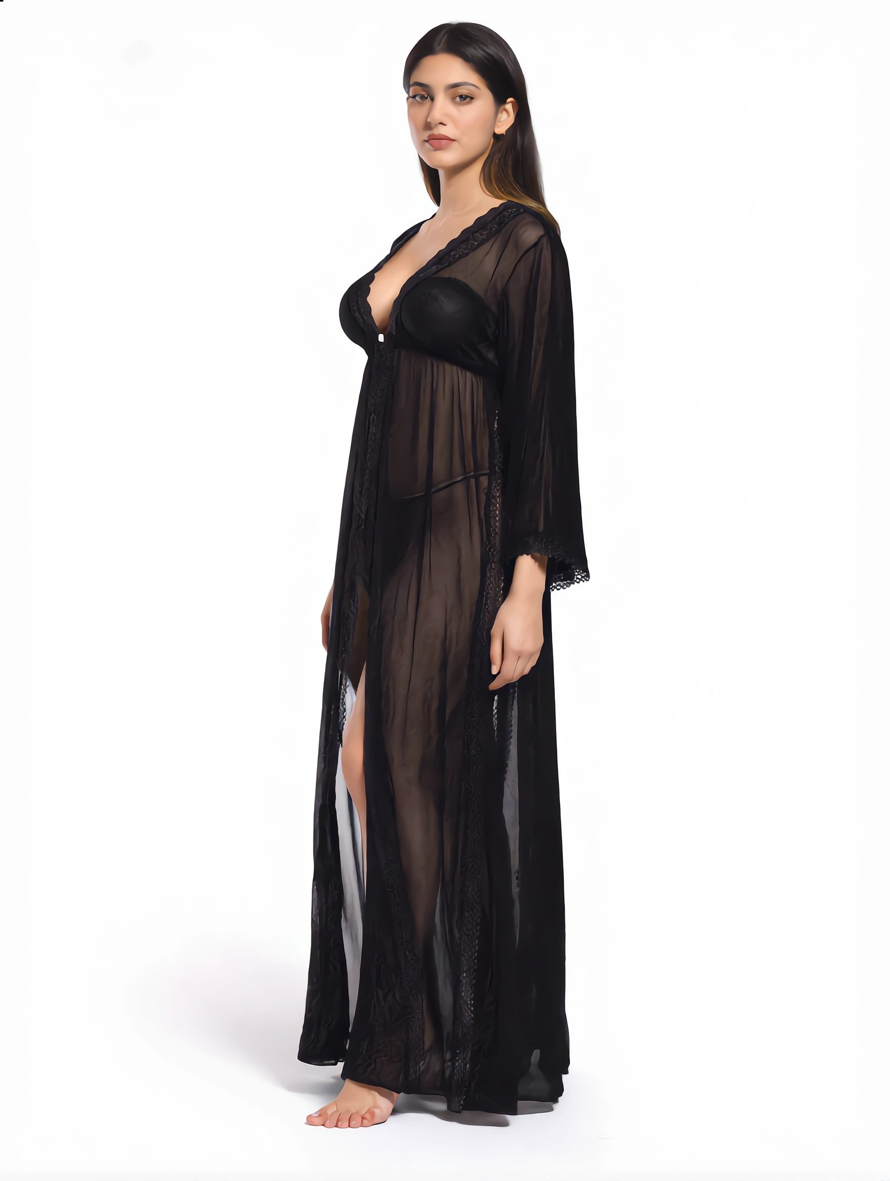 Babydoll Lingerie - Zarela - Black