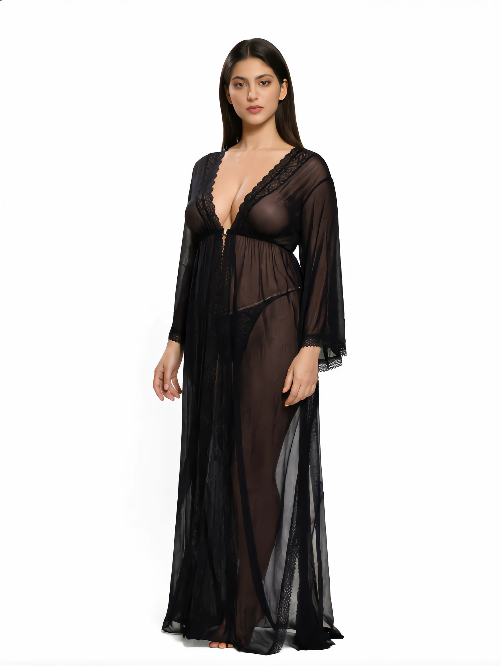Babydoll Lingerie - Zarela - Black