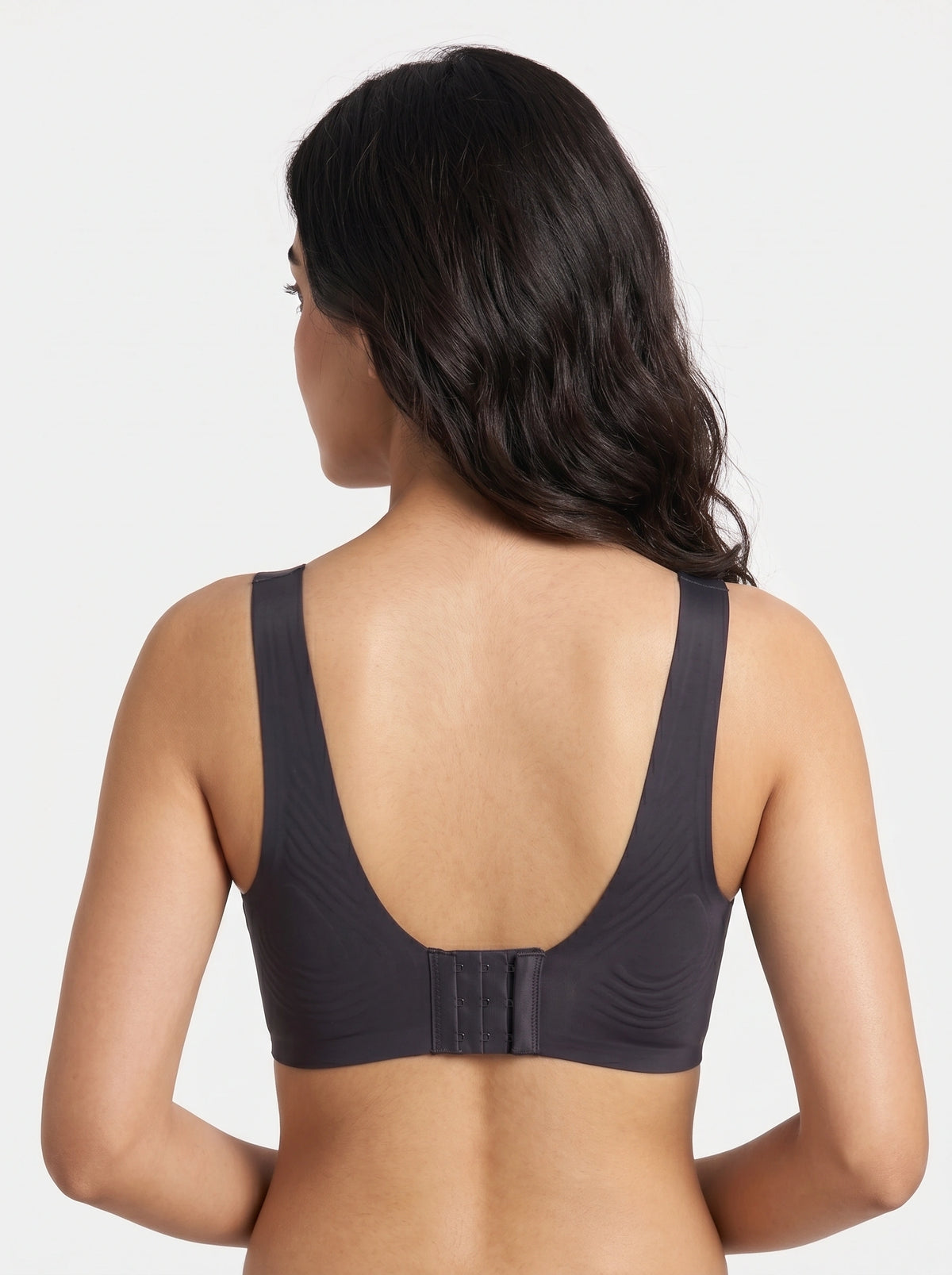 Seamless Padded Bra - Aira - Black