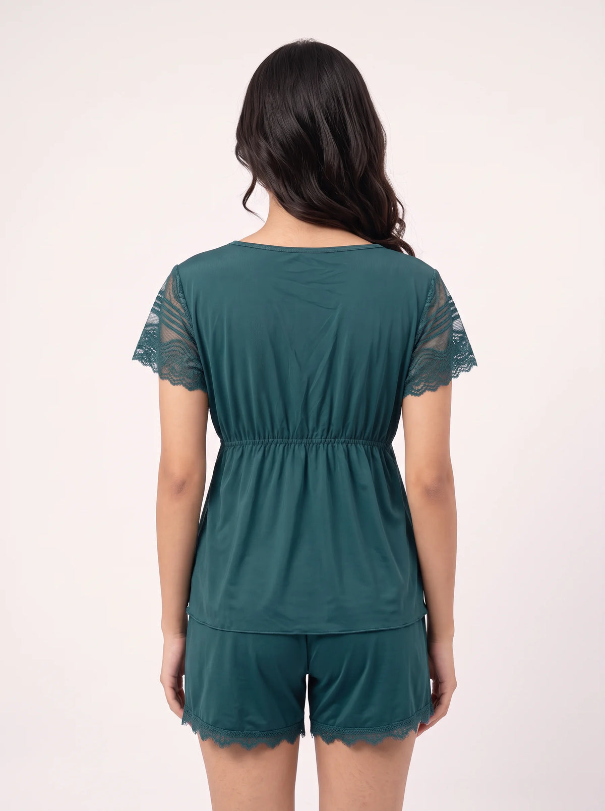 Babydoll Lingerie - Bloomia - Green