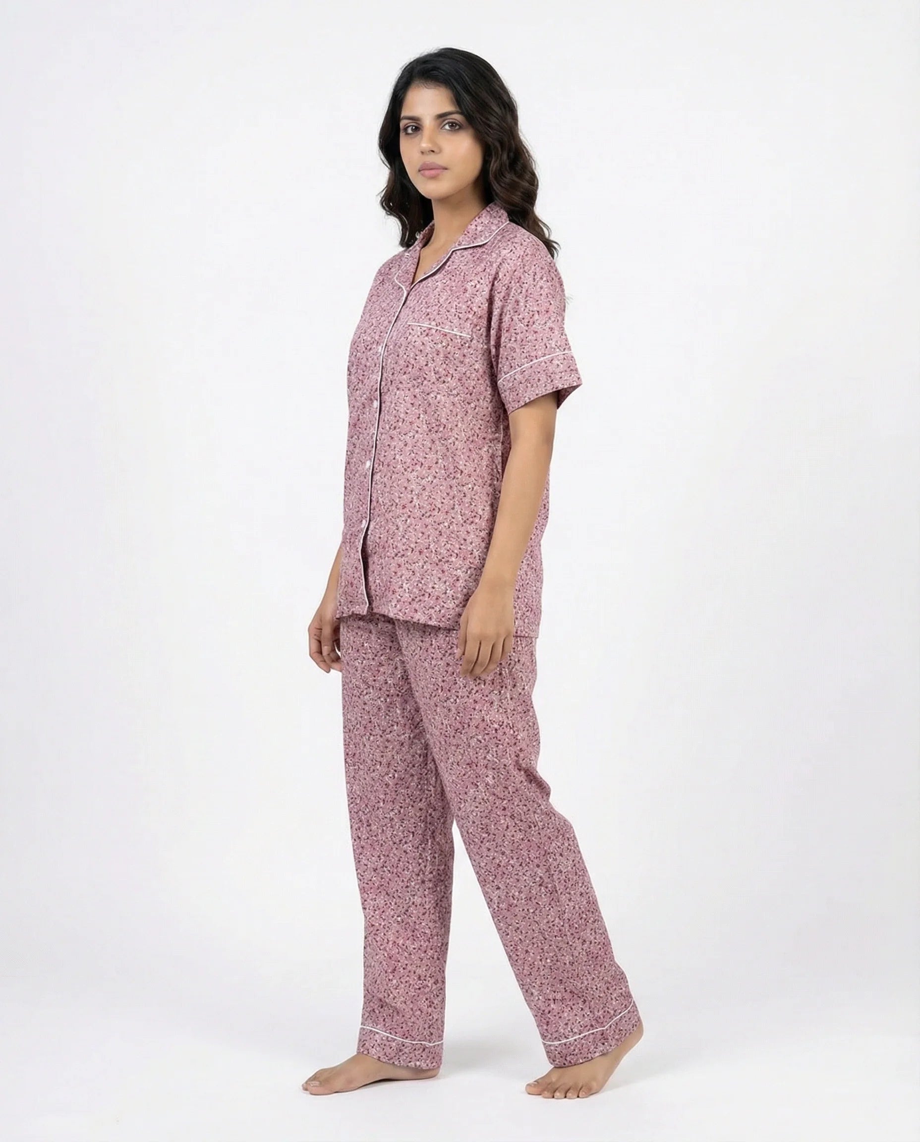 Linen PJ Set - Blush Affair