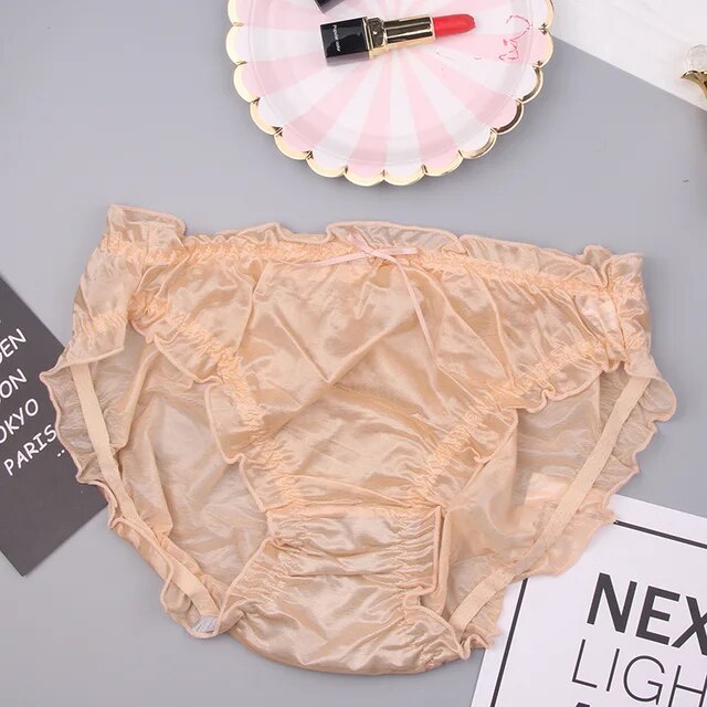 Sajiero Milky 100% Silk Plus Size Panty good quality leak proof panties for ladies price in pakistan online