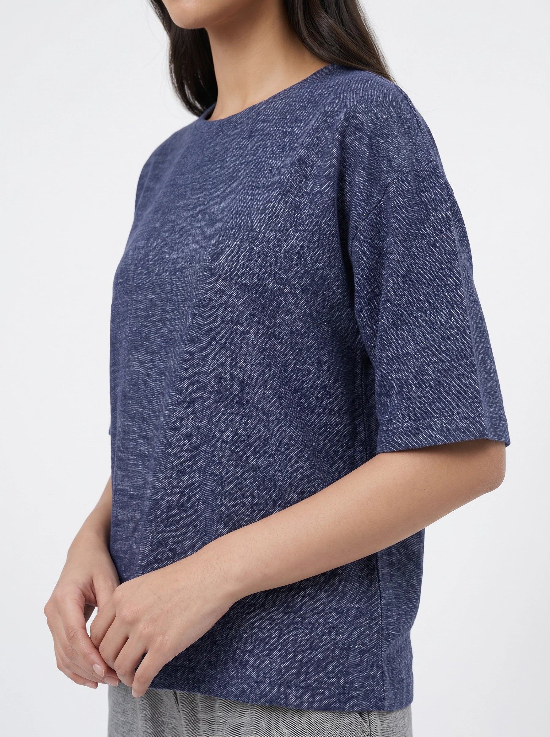 Cotton PJ Set - Casual Comfort - Blue