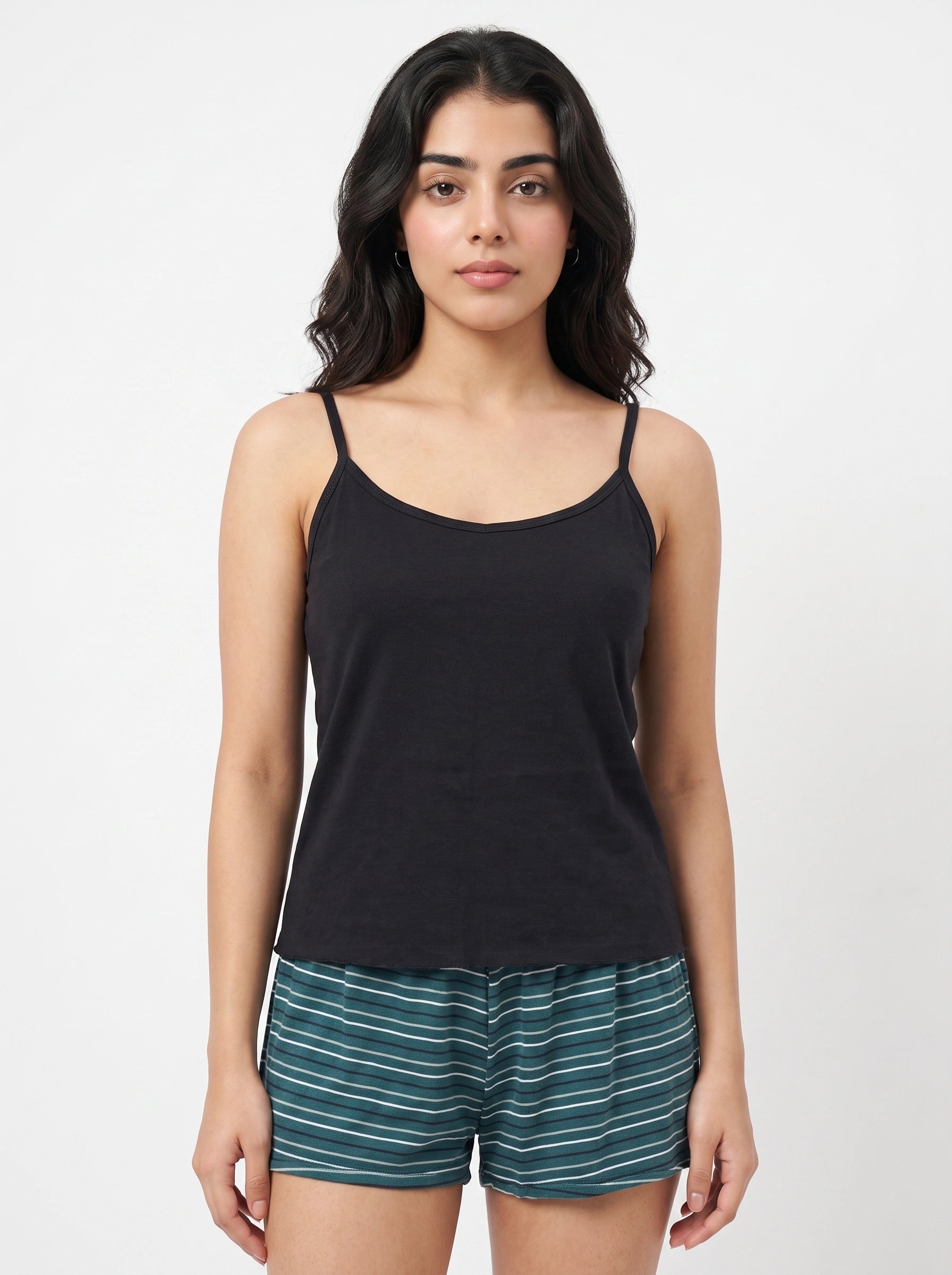 Cami Set - Pine Stripe