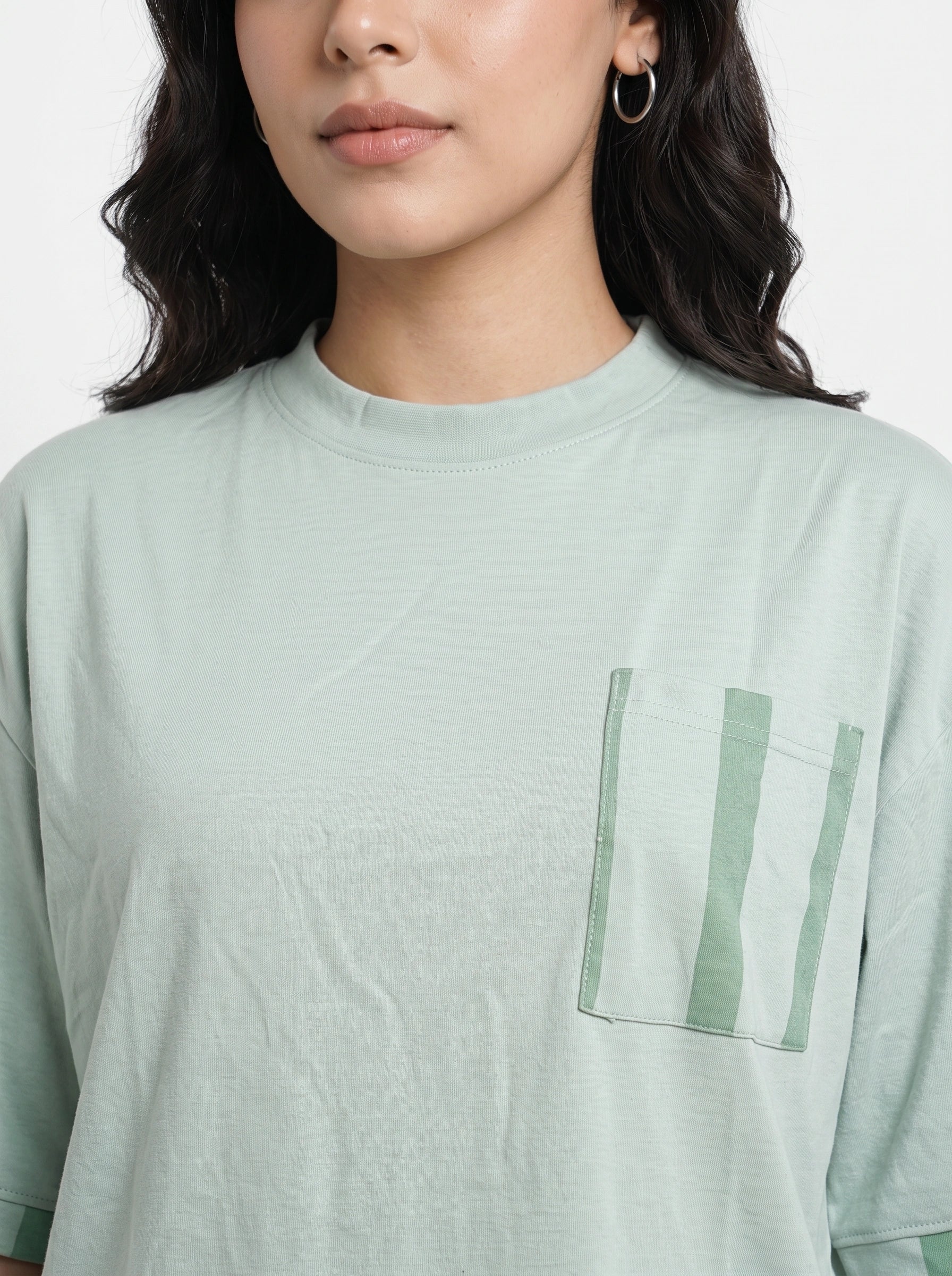 Cotton PJ Set - Mint Breeze